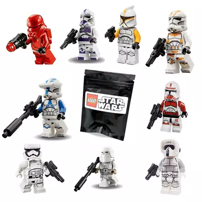£8.99 • Buy Lego Star Wars Mystery Minifigure Trooper Edition Blind Bag Genuine+ Free Gift