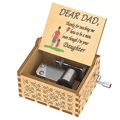 Fathers Day Gifts For Dad From Daughter Music Box For Dad Gifts From Daughter • $15.37