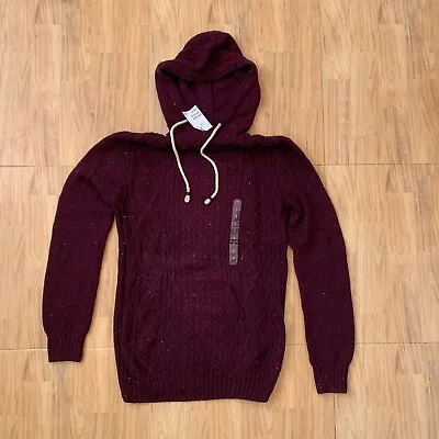 H&M Sweater Knit Purple Hoodie 2010’s SZ S • $11.70