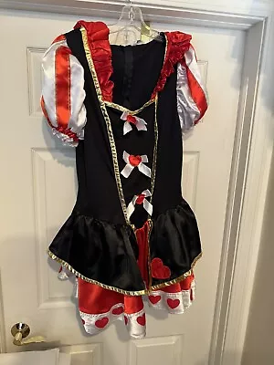 Queen Of Hearts Costume Dress Women's Plus Size 2X 18-20 XXL Alice In Wonderland • $29.99