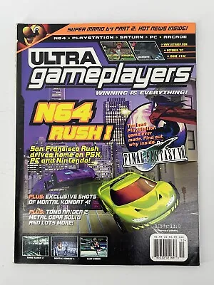Ultra Game Players Magazine #102 October 1997 Final Fantasy Mortal Kombat N64 • $19.68