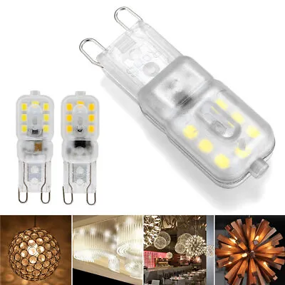 10X White G9 Halogen Lamps Replace Capsule Dimmable 220V LED Light Bulb 3W • $17.99