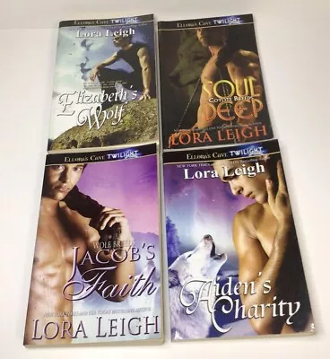 Lora Leigh Breed Series Elizabeths Wolf Soul Deep And More Set Of 4 • $19.99