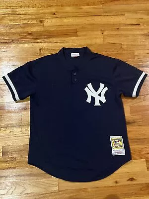 New York Yankees 1995 Mariano Rivera Mitchell & Ness Authentic Mesh BP Jersey M • $79.99