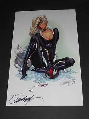 Blackcat Art Print 4 Signed By J Scott Campbell 11X17 • $49.99