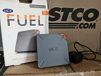 LaCie Fuel 1TB Wireless Storage With Wi-Fi 802.11 B/g/n And USB 3.0 9000436EK • $189.99