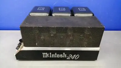 Mcintosh Mc240 Power Amplifier Tube Ball • $9561.32