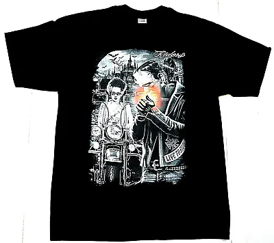 FRANKENSTEIN T-shirt Bride Horror Monster Movie Biker Tee Adult Men's New • $15.95