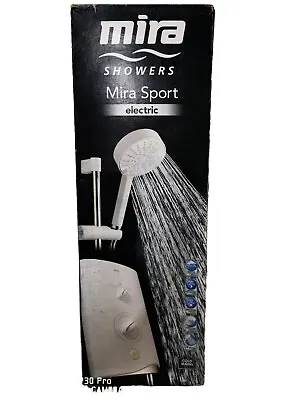 Mira Sport Electric Shower - 9.0kW White & Chrome 1.1746.002 • £249.99