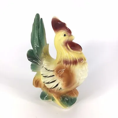 Vintage Ceramic Rooster Figurine Farmhouse Decor • $16.99