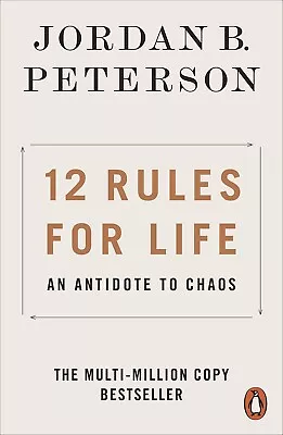 12 Rules For Life By Jordan B. Peterson Brand (Free Express Shipping) BRANDNEW • $22.79