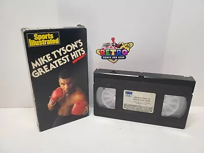 *VTG* Mike Tyson's Greatest Hits (VHS 1993) HBO Sports/Sports Illustrated OOP • $17.98