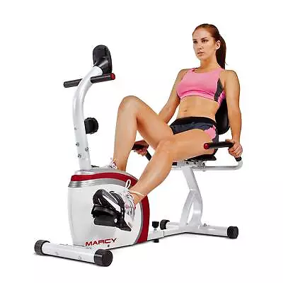 Marcy Recumbent Magnetic Cycle White • $169.57
