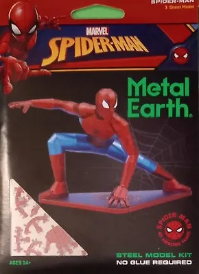 2022 MARVEL SPIDER-MAN METAL EARTH MODEL KIT~BRAND NEW~BID@$4.99~oh My~WIN ALL! • $4.99