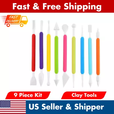 Plastic Clay Tools Sculpting Pottery Tools Modeling Air Dry Clay Tool Kit Crafts • $5.80