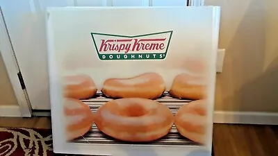 Large Metal Krispy Kreme Doughnut  Advertisement Sign • $235