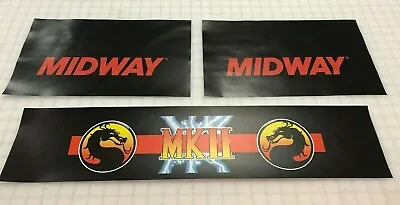 Mortal Kombat 2 Arcade Control Panel Box Art Artwork MK2 CPO Midway MKII • $29.99