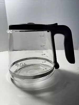 Mr. Coffee 12 Cup Glass Black Carafe Pot Replacement Excellent Condition! (L) • $10.99