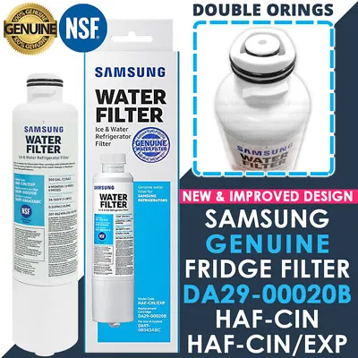 Genuine Samsung DA29-00020B Or A/b Water Filter SRF679SWLS SRF680CDLS SRF719DLS • $69