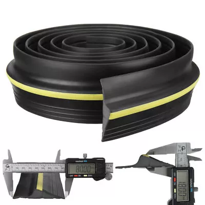 Garage Door Floor Threshold Weather Seal HEAVY DUTY RUBBER Draught Excluder 5M • £21.99