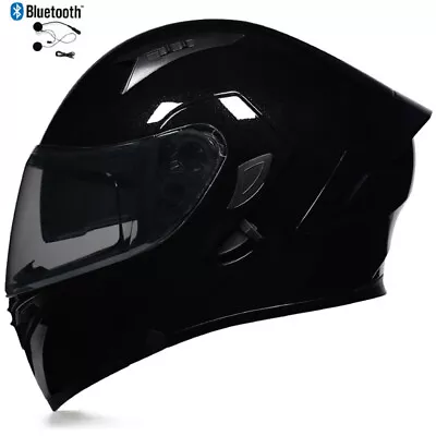 DOT Modular Motorcycle Bluetooth Helmet Full Face Scooter Crash Flip Up Helmet • $98.67