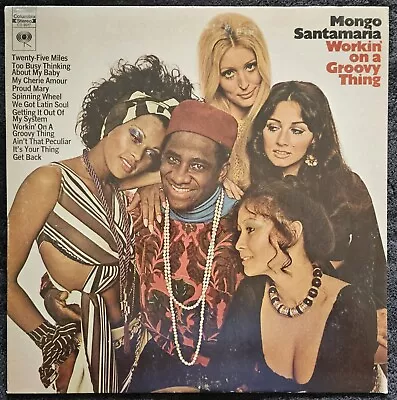 Mongo Santamaria - Workin' On A Groovy Thing - 1965 - STEREO - Vinyl - LP • $8