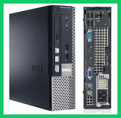 DELL OPTIPLEX 9020 MINI INTEL CORE I7 4770 3.1GHZ 8GB 250GB SSD WIN 10 PRO • $179