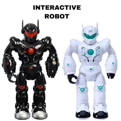 Electric Interactive Robot Toy Walking Sound Toy Robots For Kids • £16.99