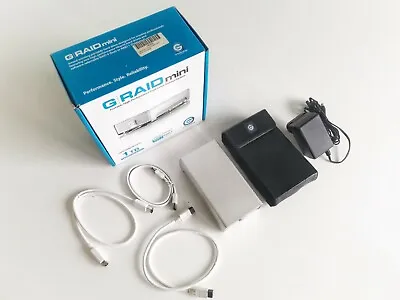 G-Technology G-Raid Mini 1TB 2.5  USB 2 Firewire ESATA 7200rpm Hard Drive  • £145