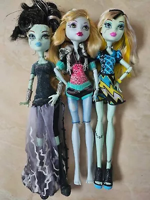 Monster High Ghouls Rule Frankie Lagoona Blue (G1) Coffin Bean Frankie Lot • $74.99