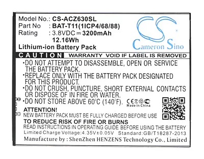 Battery For Acer Liquid Z630 Liquid Z630S T04 Replacement Acer KT.0010S.018 • $19.57