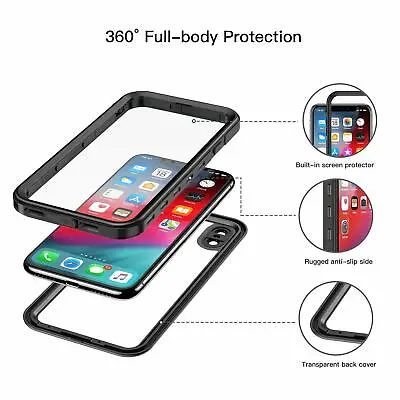 $130 • Buy For IPhone 12 Mini 11 XS Pro Max XR 8 SE2 Waterproof Full Cover Hard Cover Case