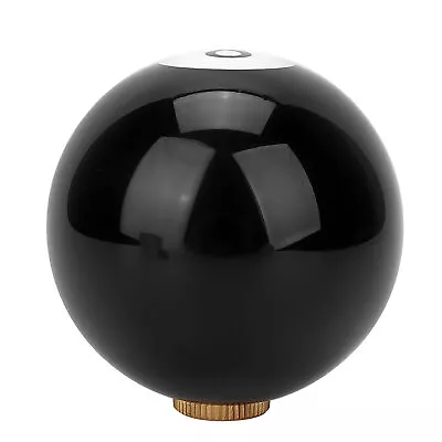 Universal Black 8 Billiard Ball Round Car Gear Shift Knob Lever Handle Shifter • $13.84