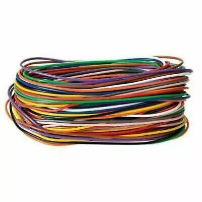 11 X 2m Stranded Hook-up Wire (7/0.2mm) 11 Colours Each 2m In Length • £5.99