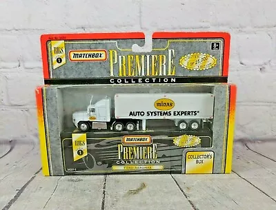 Matchbox Premiere Rigs Series 1 Midas Van Trailer  Ship Free In US • $24.99