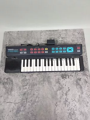 Yamaha PortaSound PSS-80 32 Mini-Key Keyboard Digital Synthesizer & Cord TESTED • $31.45