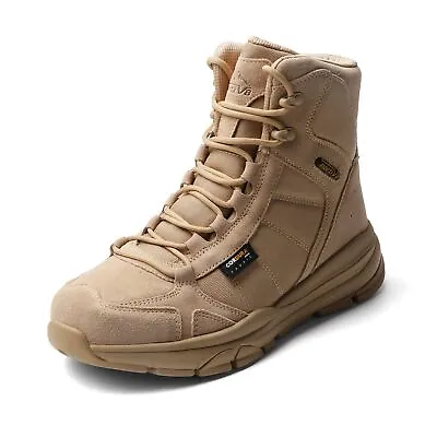 Men's Waterproof Military Tactical Boots Outdoor Work Combat Shoes Size 6.5-14 • $46.99