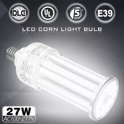 27W LED Corn Bulb Light 5000K Daylight E39 Mogul Base For Workshop Store Garage • $23.39