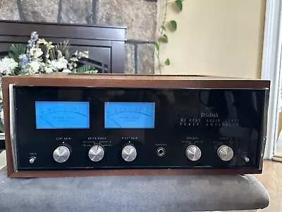 McIntosh MC2505 Vintage Power Amplifier W/ Wood Case • $2500