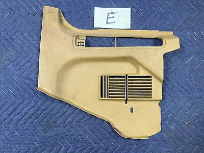 1975-1985 Volvo 242 240 244 245 Drivers Side Kick Panel Tan Left LH OEM #1672M • $44.99