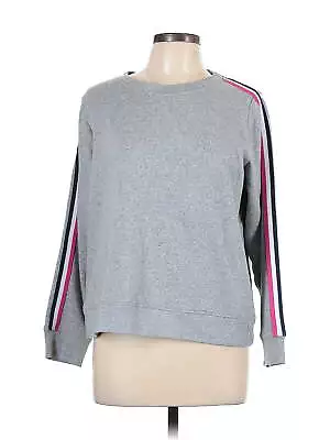 J.Crew Factory Store Women Gray Sweatshirt L • $17.74
