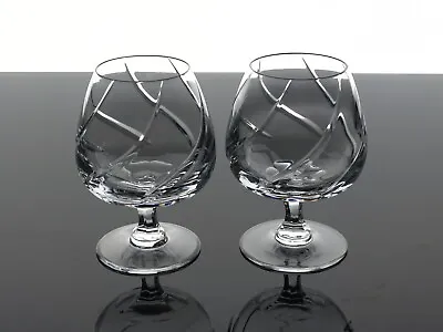 Mikasa Olympus Crystal Stemware Brandy Snifters Glasses – Set Of 2 • $79.99