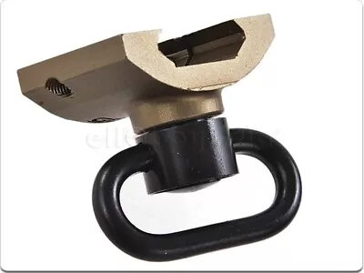 TSC GS 20mm Rail Airsoft Rifle QD Steel Sling Swivel Socket Hook Mount Adapter • £4.99