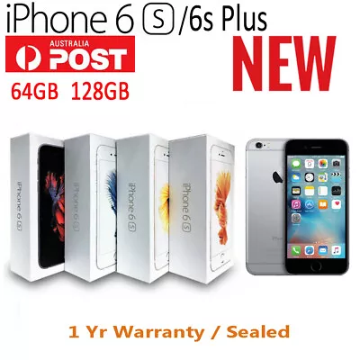 $341.99 • Buy Apple IPhone 6s Plus / 6s -64GB/128GB -Unlocked (CDMA + GSM) NEW- AU Stock