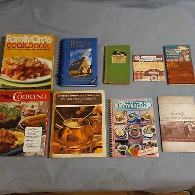 Vintage Lot  9 Cookbooks Deal-A-Meal Family Circle Better Homes Heloise And More • $24.99