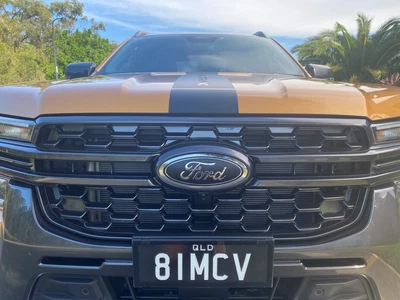 $55 • Buy NEXT GEN FORD RANGER - Ford Badge Blackout Decal - Air Bubble Release Technology