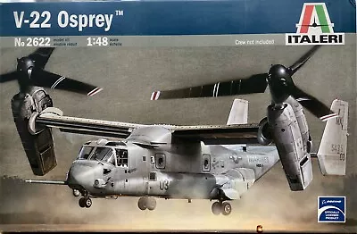 $49.99 • Buy Italeri #2622 1/48 V-22 Osprey Model Kit Nib