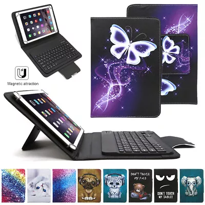 AU For Samsung Galaxy Tab A 8.0 Inch Tablet Keyboard Printed Leather Case Cover • $27.99