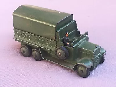 Vintage DINKY TOYS Army Carrier TRUCK 1940's? Meccano Die Cast - Nice • $90