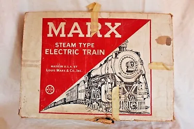 Vintage Military Us Army Marx Steamline Steam Type Electrical Train Louis Tanks • $249.99